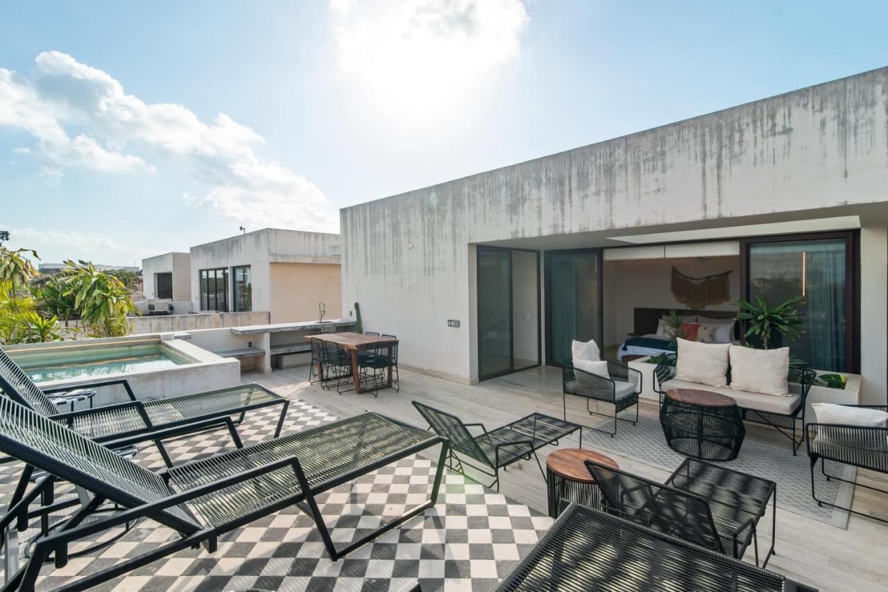 图卢姆305 Luxury Penthouse With Private Pool公寓 外观 照片